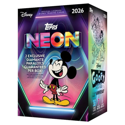 2026 Topps Disney Neon Value Box