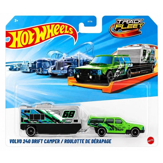 Hot Wheels Track Fleet Volvo 240 Drift Camper