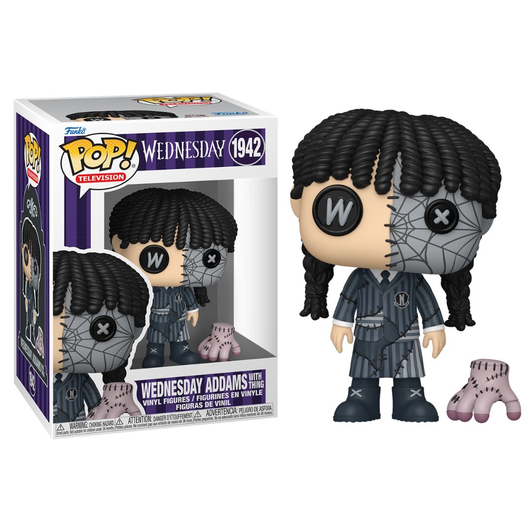 Pop! Vinyl - Wednesday - Wednesday Addams with Thing 1942