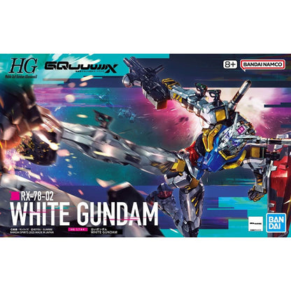 Gunpla HG 1/144 Gundam RX-78-02 White Gundam Model Set