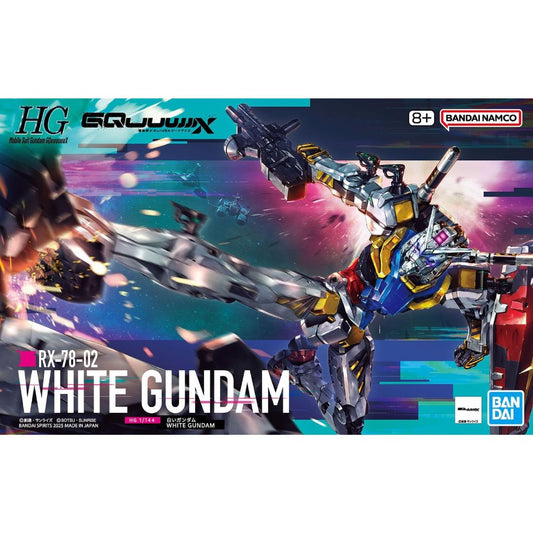 Gunpla HG 1/144 Gundam RX-78-02 White Gundam Model Set