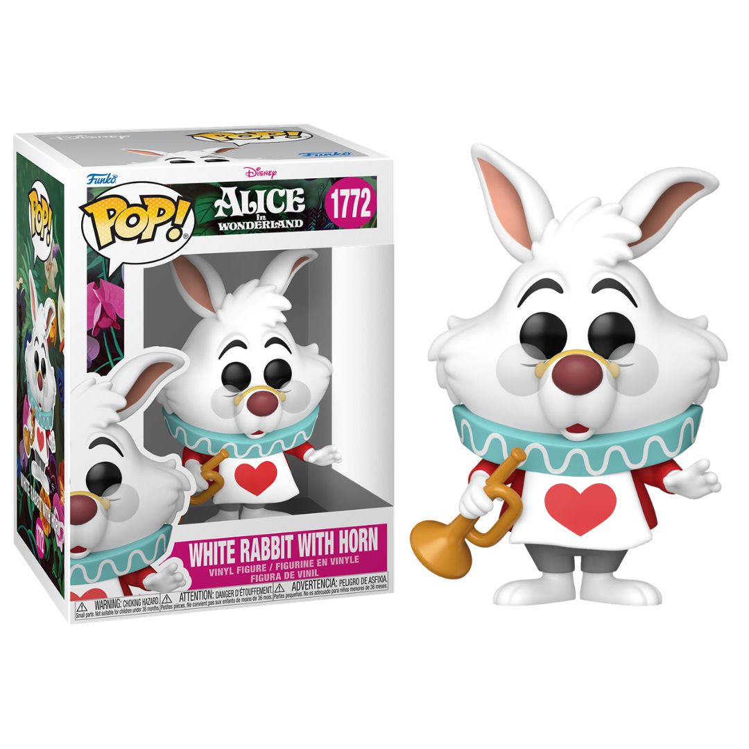 Pop! Vinyl - Alice in Wonderland - White Rabbit with Horn 1772