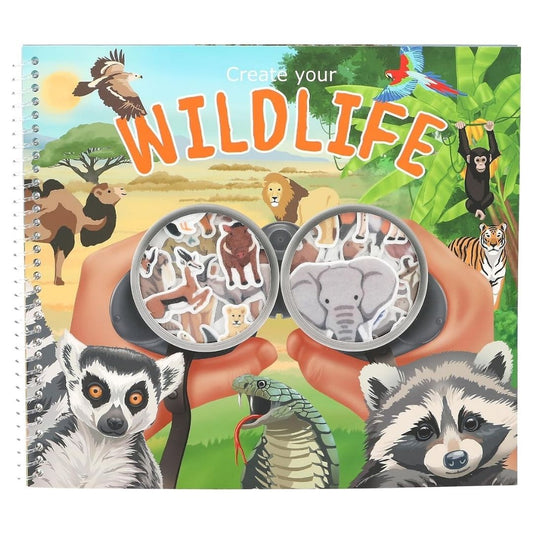 Create Your Wild Life Sticker Book