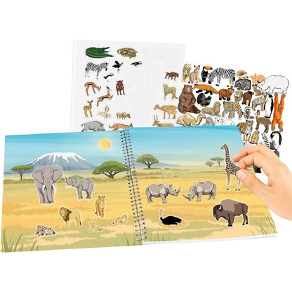 Create Your Wild Life Sticker Book