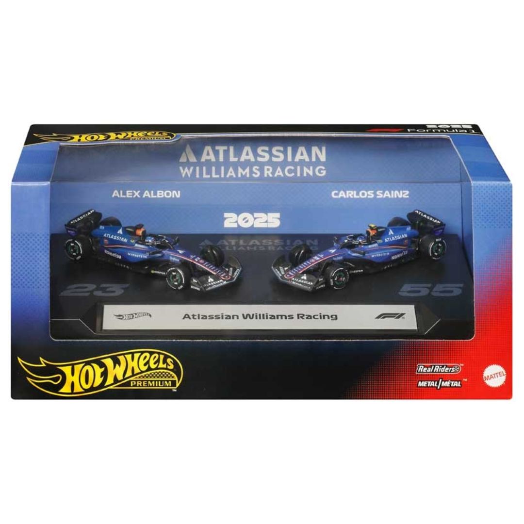 Hot Wheels Premium 2025 Formula 1 Williams Team 2-Pack