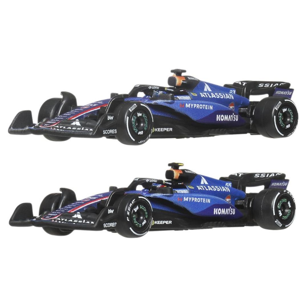 Hot Wheels Premium 2025 Formula 1 Williams Team 2-Pack