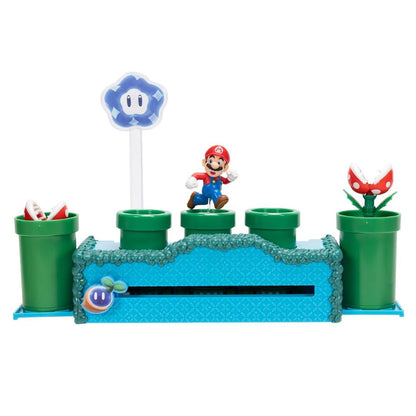 Super Mario 2.5" Wonder Warp Pipe Playset