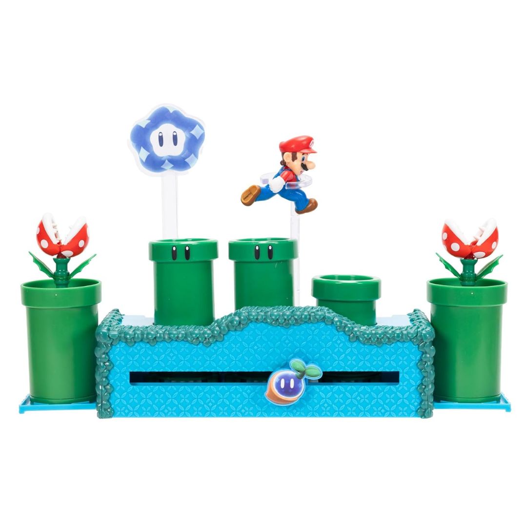 Super Mario 2.5" Wonder Warp Pipe Playset