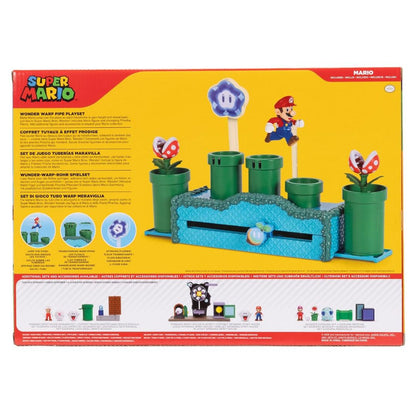 Super Mario 2.5" Wonder Warp Pipe Playset