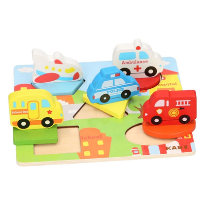 My 1st Wooden Transport Puzzle