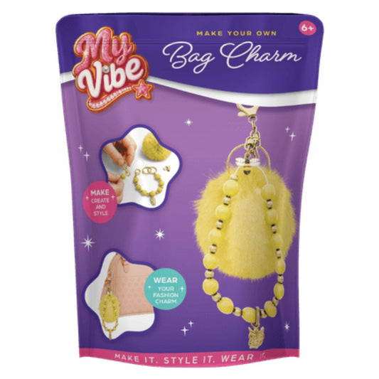 My Vibe Bag Charm - Sunny Buzz