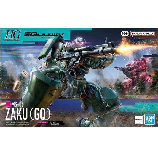 Gunpla HG 1/144 Gundam MS-06 Zaku (GQ) Model Set