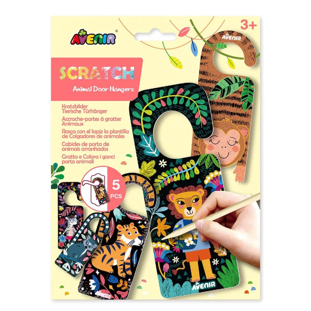 Avenir Scratch Animal Door Hangers