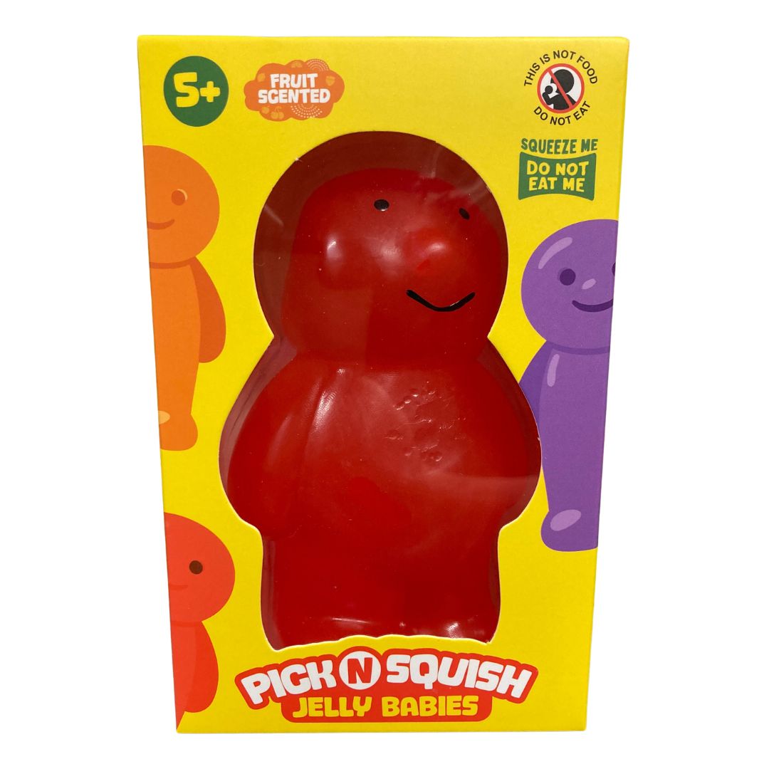 Pick N Squish Jelly Babies Secented Squishy Red