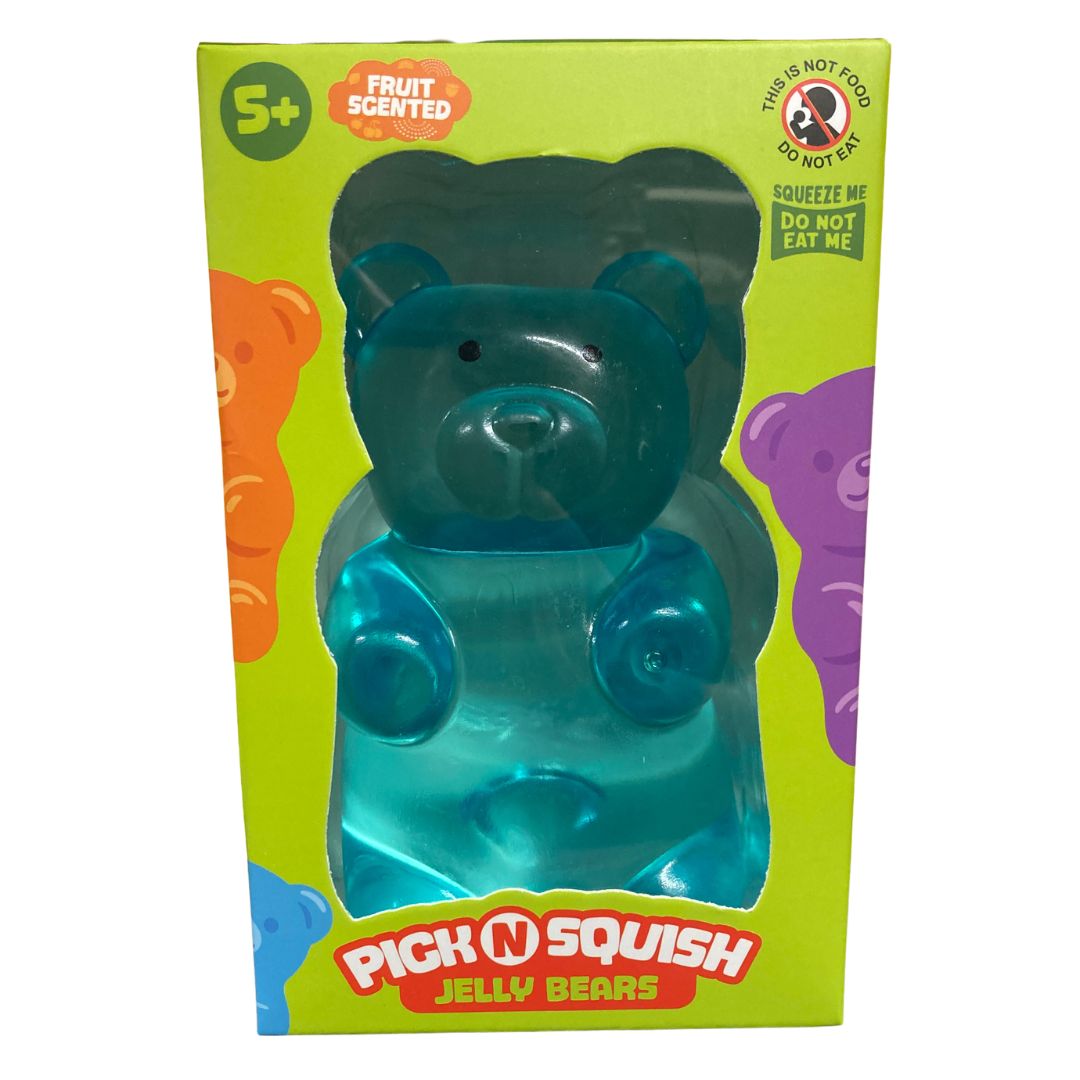 Pick N Squish Jelly Bears Secented Squishy Blue