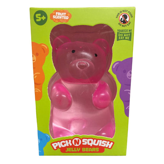 Pick N Squish Jelly Bears Secented Squishy Pink
