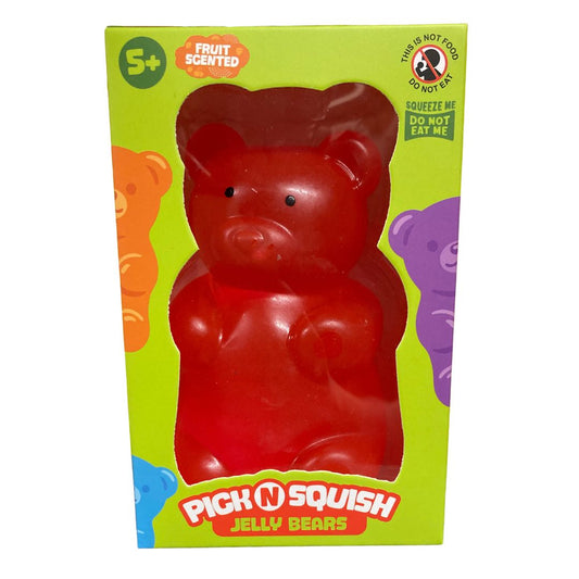 Pick N Squish Jelly Bears Secented Squishy Red