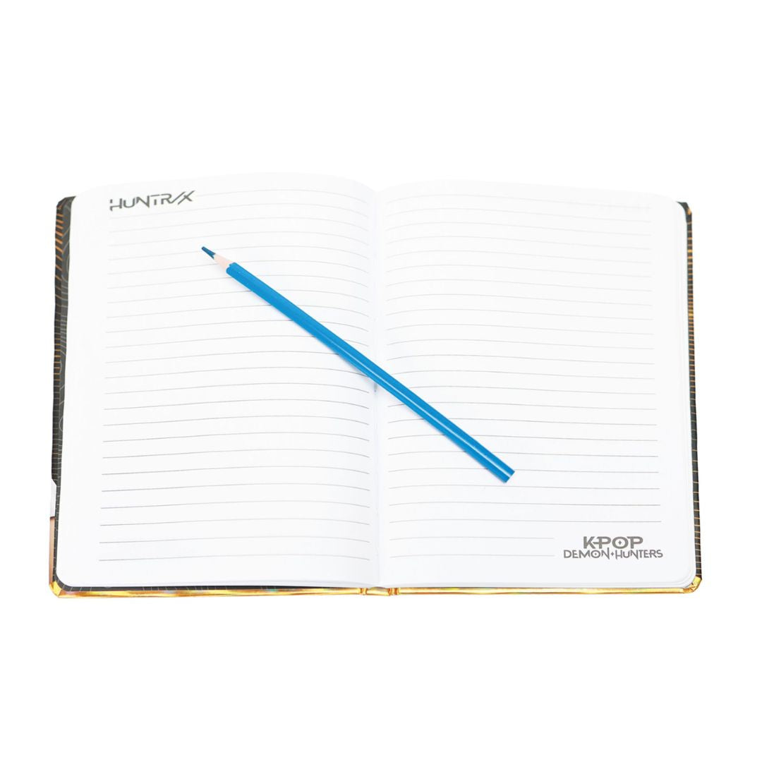 K-Pop Demon Hunters A5 Notebook Golden