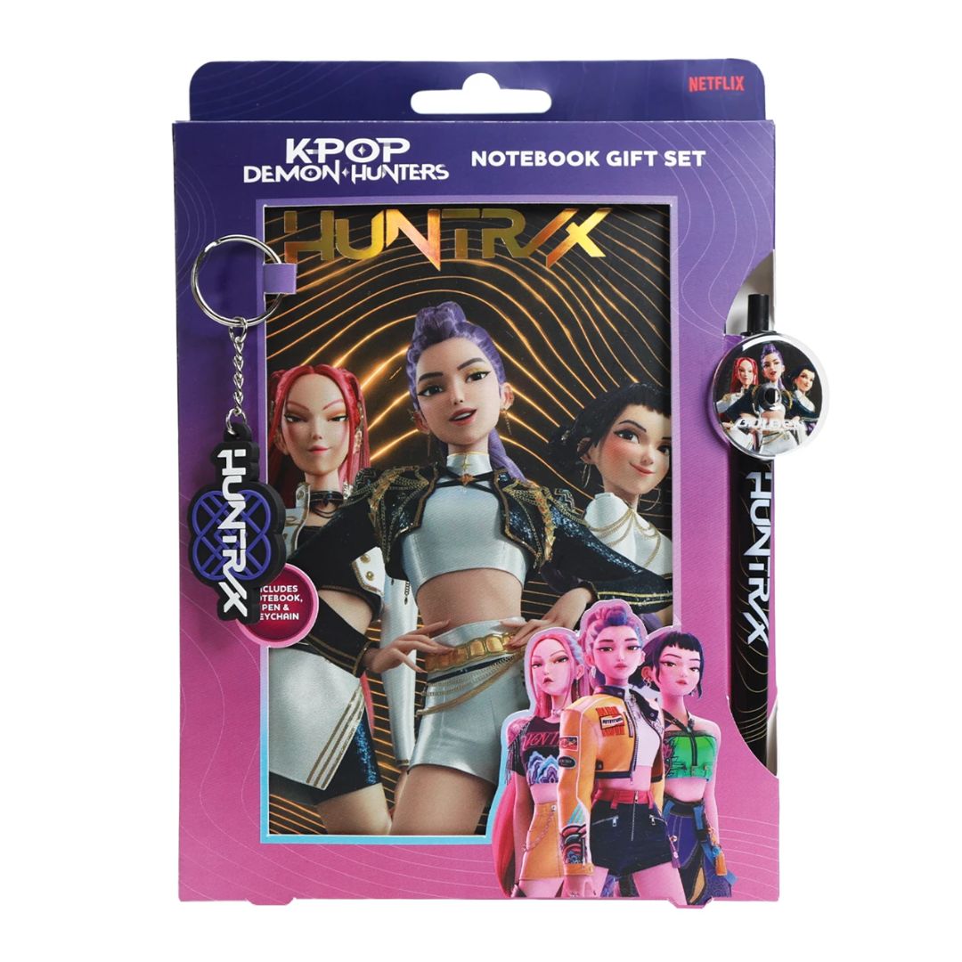 K-Pop Demon Hunters Notebook Set Golden