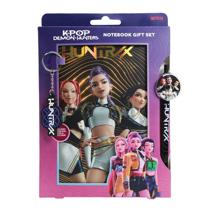 K-Pop Demon Hunters Notebook Set Golden