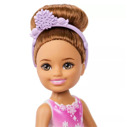 Barbie Chelsea Nutcracker Snowfairy Doll Brown Hair