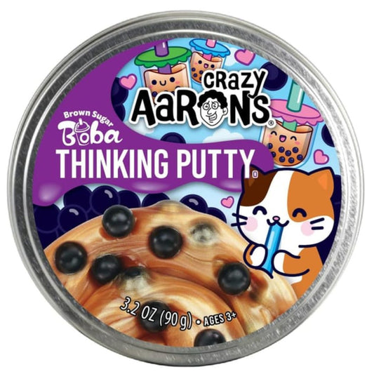Crazy Aaron's Thinking Putty Brown Sugar Boba