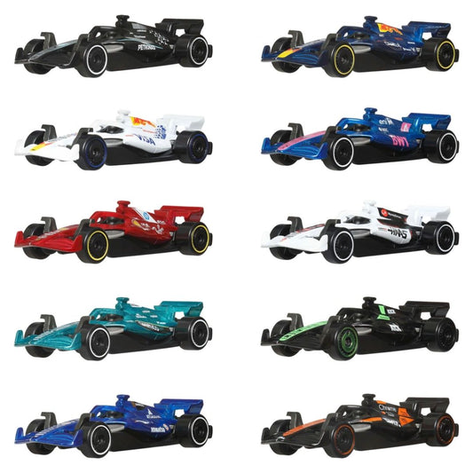 Hot Wheels Formula 1 Die-Cast 1:64 2025 10 Pack