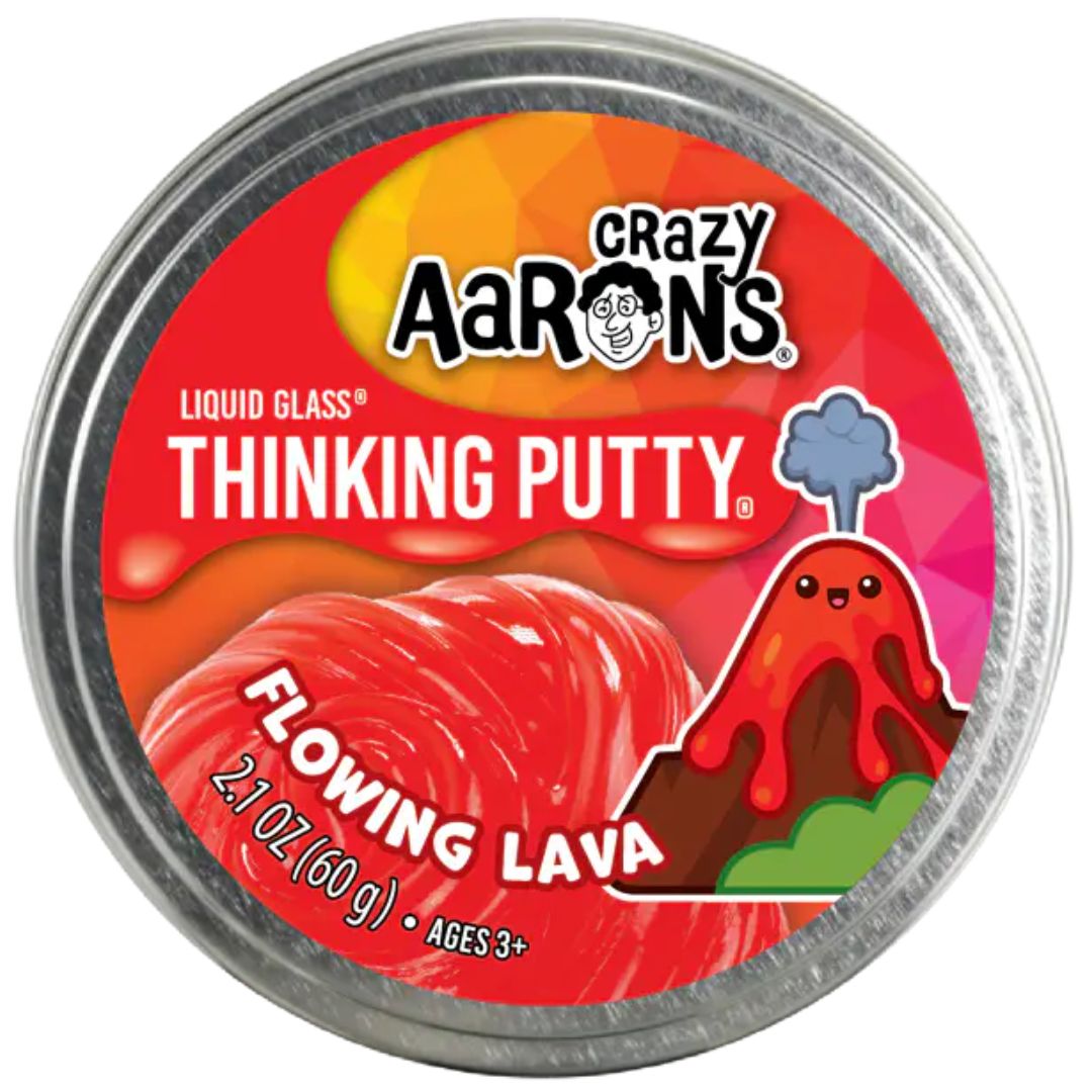 Crazy Aaron's Thinking Putty Flowing Lava