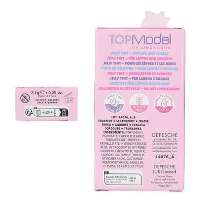 Depesche Top Model Jelly Stick Cheeks and Lips Strawberry