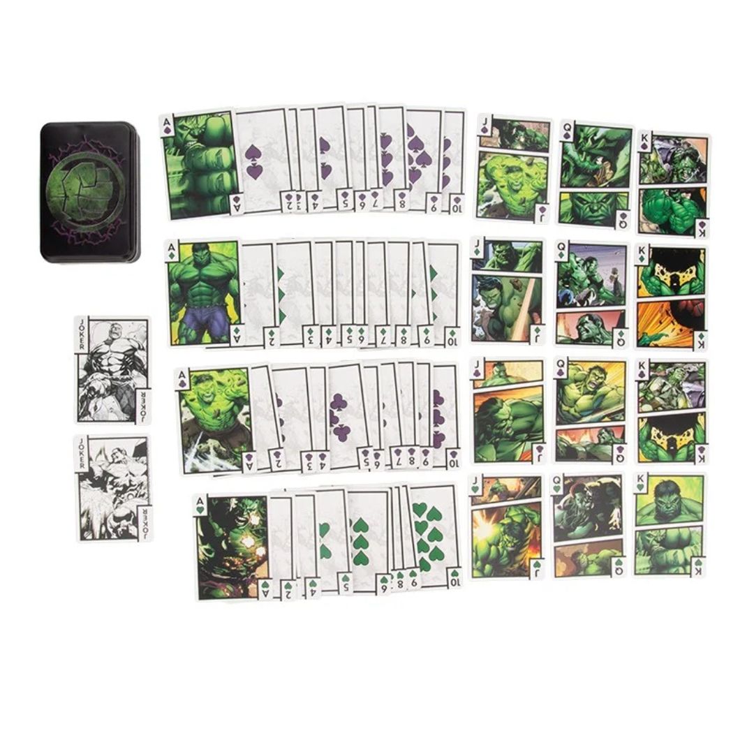 Marvel: The Hulk Playing Cards