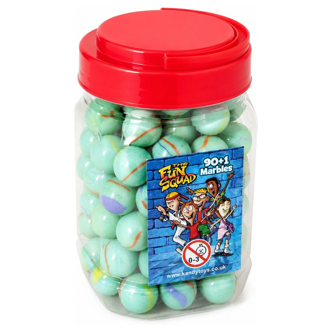 KTL The Fun Squad 90+1 Marbles (Assorted Styles)
