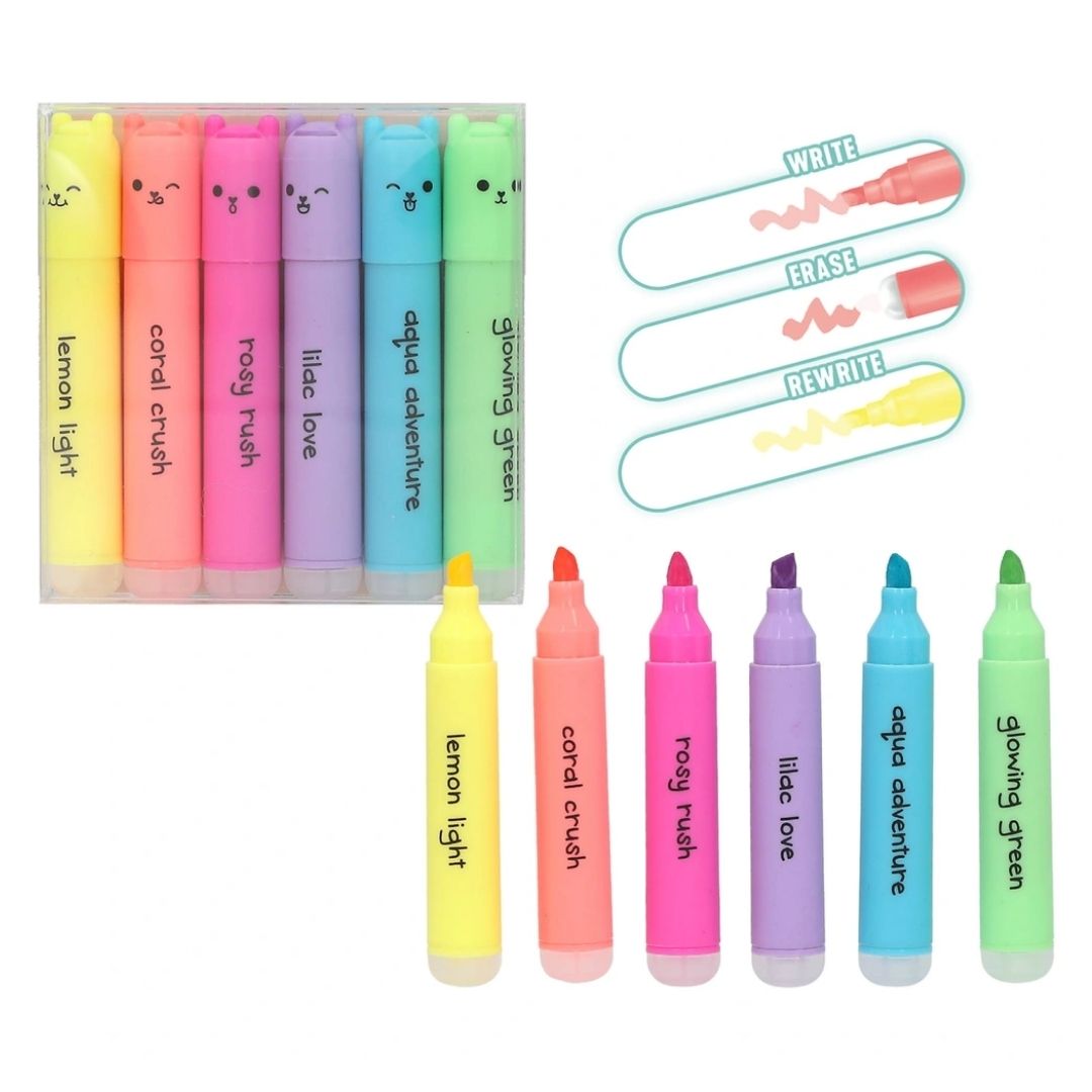 Lolli Riot Erasable Mini Highlighter Set