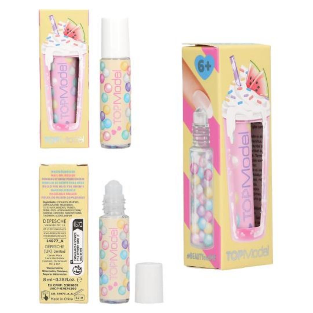 Depesche Top Model Nail Oil Roller Pink Yellow