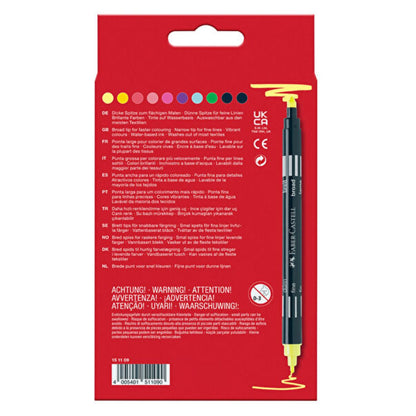 Faber-Castell Neon Double-ended Felt Tips