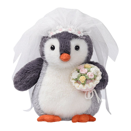 McHugs Glacier Penguin Bride 18cm Plush