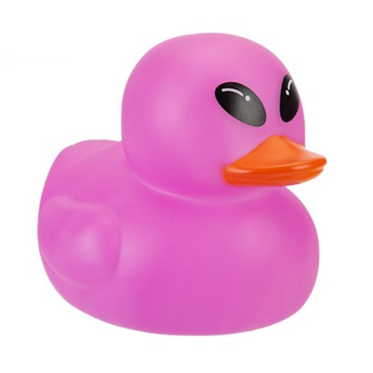 Large Glow In The Dark Alien Duckie Purple