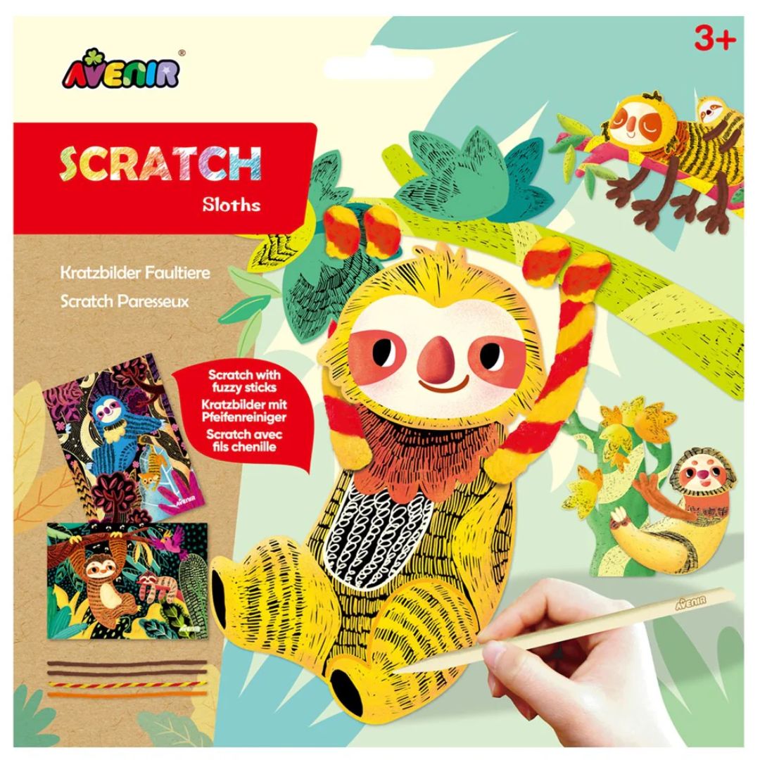 Avenir Scratch Sloths