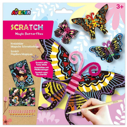 Avenir Scratch Magic Butterflies