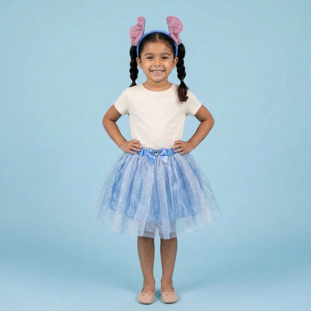 Disney Stitch Tutu & Headband Set