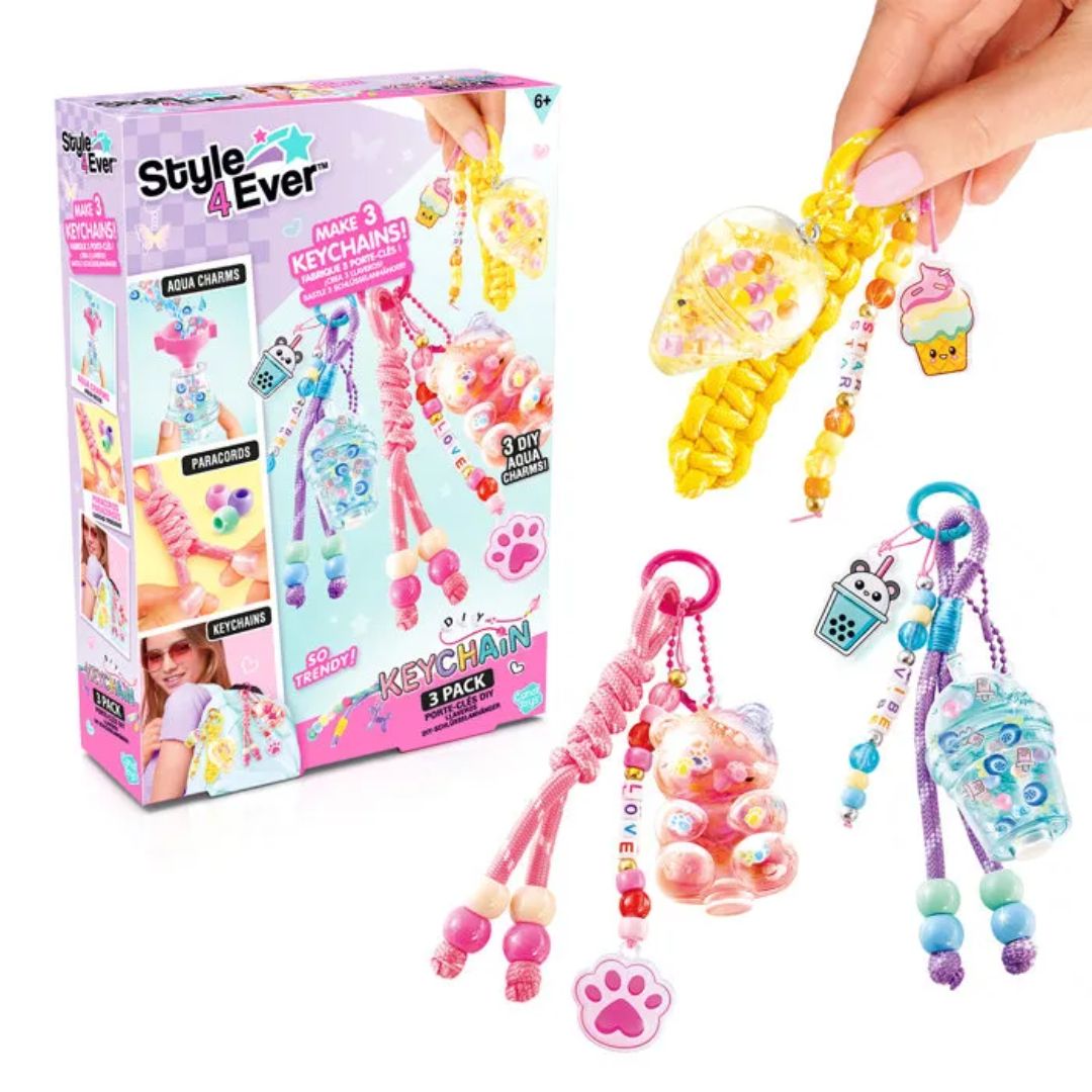 Style 4 Ever DIY Keychain 3 Pack