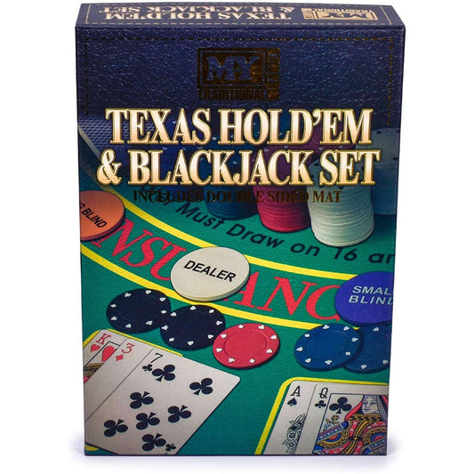 Toys N Tuck:Texas Hold'em & Blackjack Set,Kandy Toys