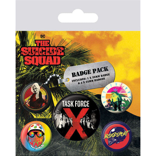 Toys N Tuck:Badge Pack - The Suicide Squad,Pyramid International