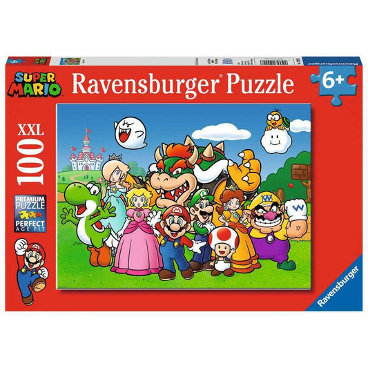 Toys N Tuck:Ravensburger 100XXL Piece Puzzle Super Mario Fun,Ravensburger