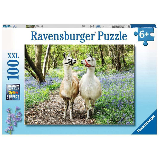 Toys N Tuck:Ravensburger 100XXL Piece Puzzle Llama Love,Ravensburger
