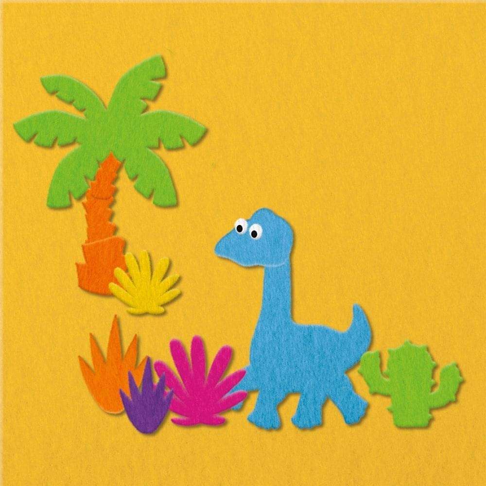 Toys N Tuck:The Original Fuzzy-Felt Dinosaurs,Fuzzy-Felt