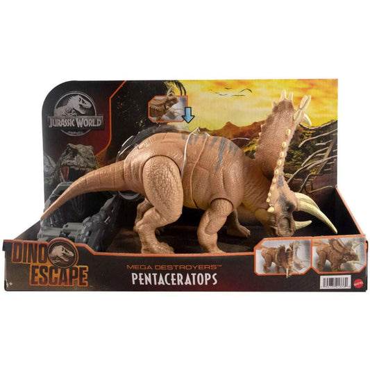 Toys N Tuck:Jurassic World Dino Escape Mega Destroyers Pentaceratops,Jurassic World