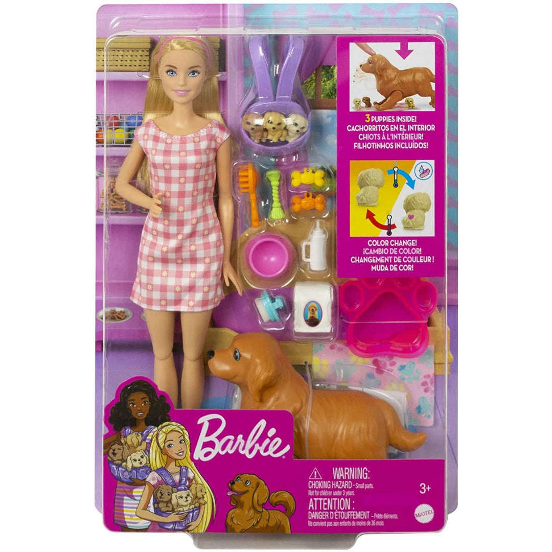 Toys N Tuck:Barbie Newborn Pups Playset,Barbie