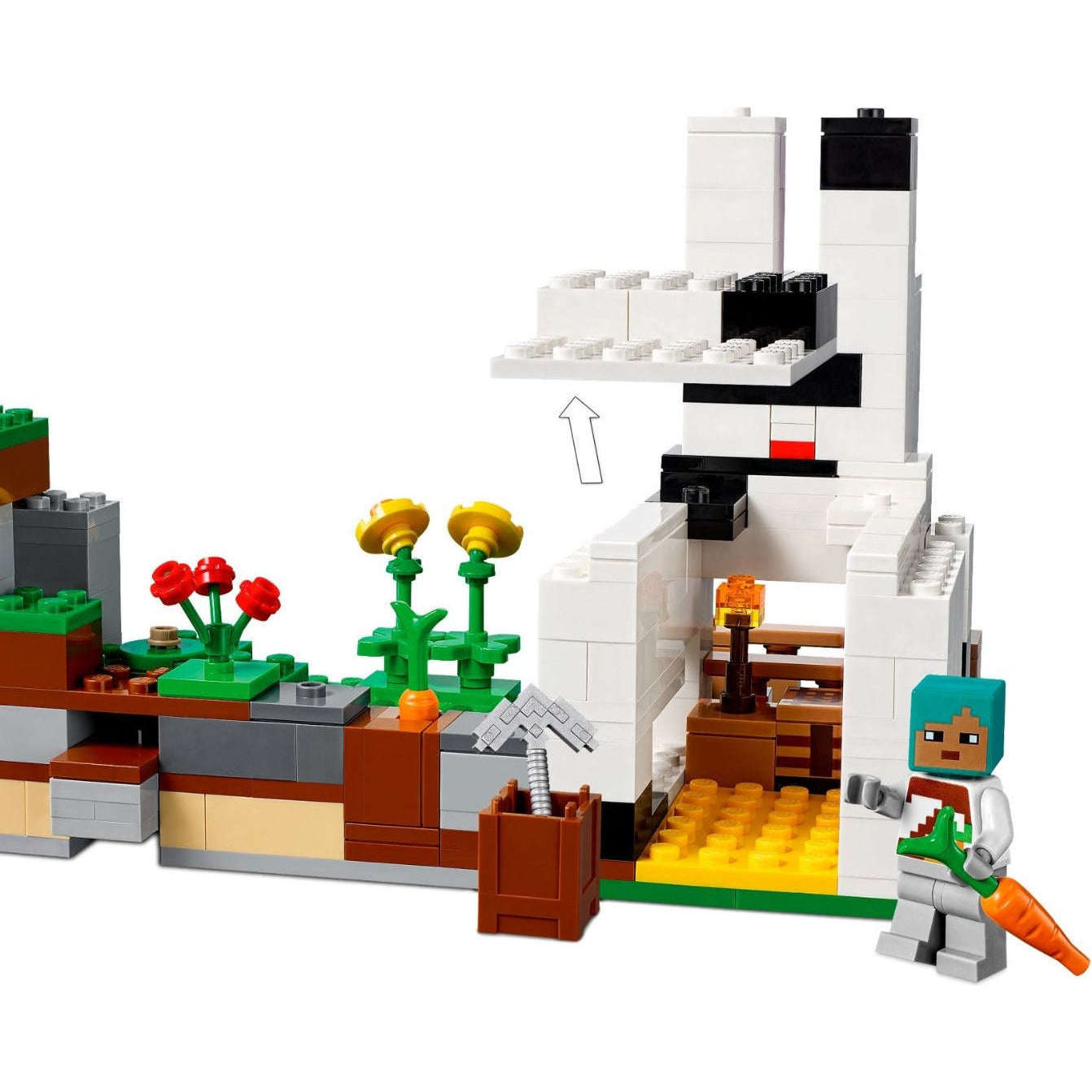 Lego 21181 Minecraft The Rabbit Ranch