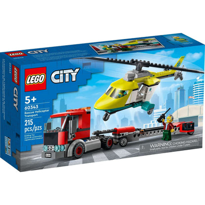 Lego 60343 City Rescue Helicopter Transport