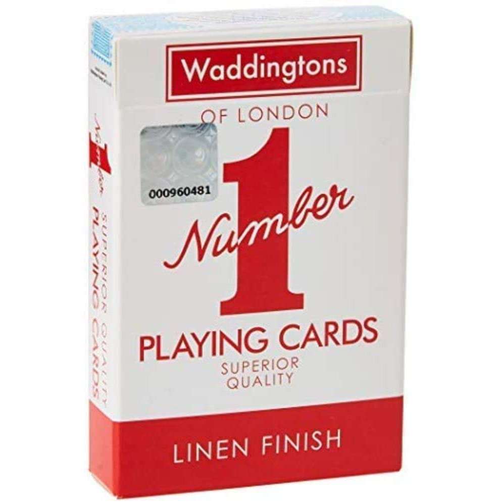 Toys N Tuck:Waddingtons Playing Cards - Red,Waddingtons